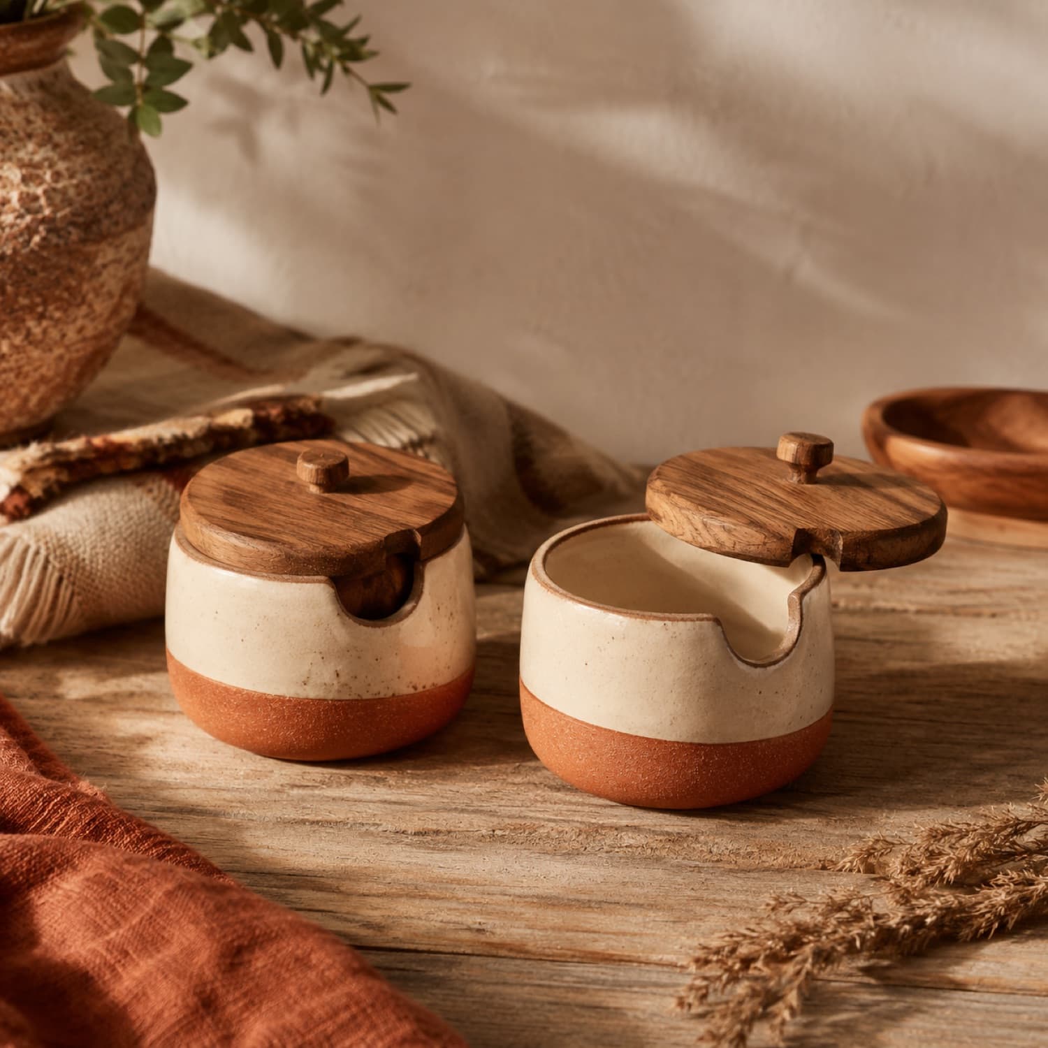Salt & Pepper Cellar Set